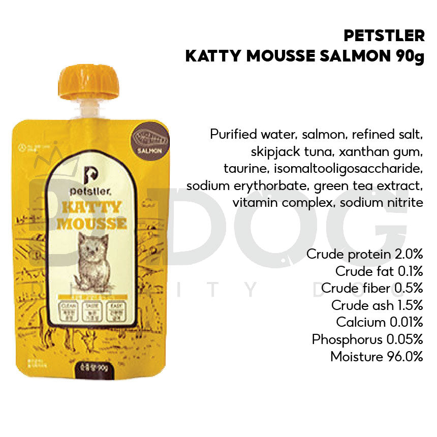 【 PETSTLER 】90G CAT WET SNACK PASTE 4 TYPES