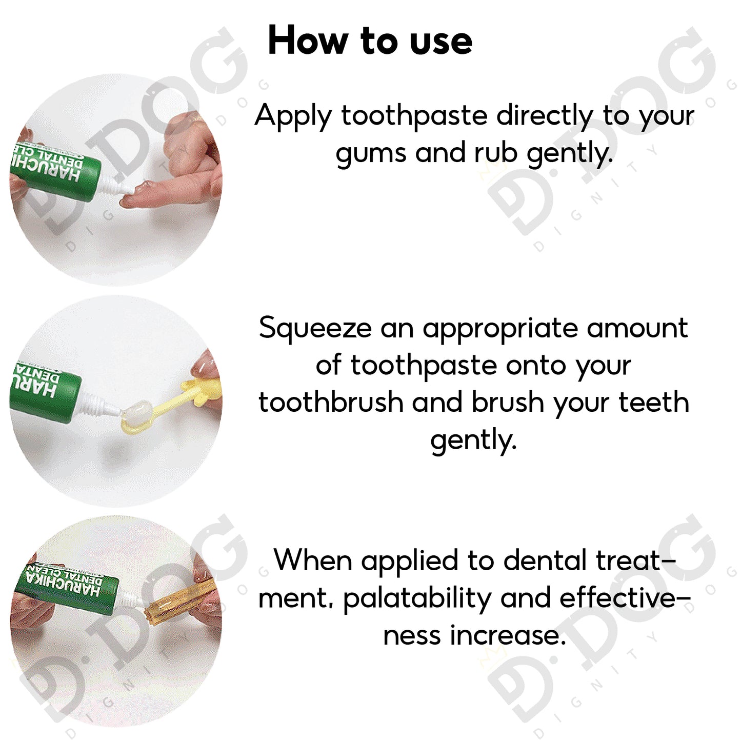 【 PET THINK 】 HARUCHIKA DENTAL CLEAN 60g