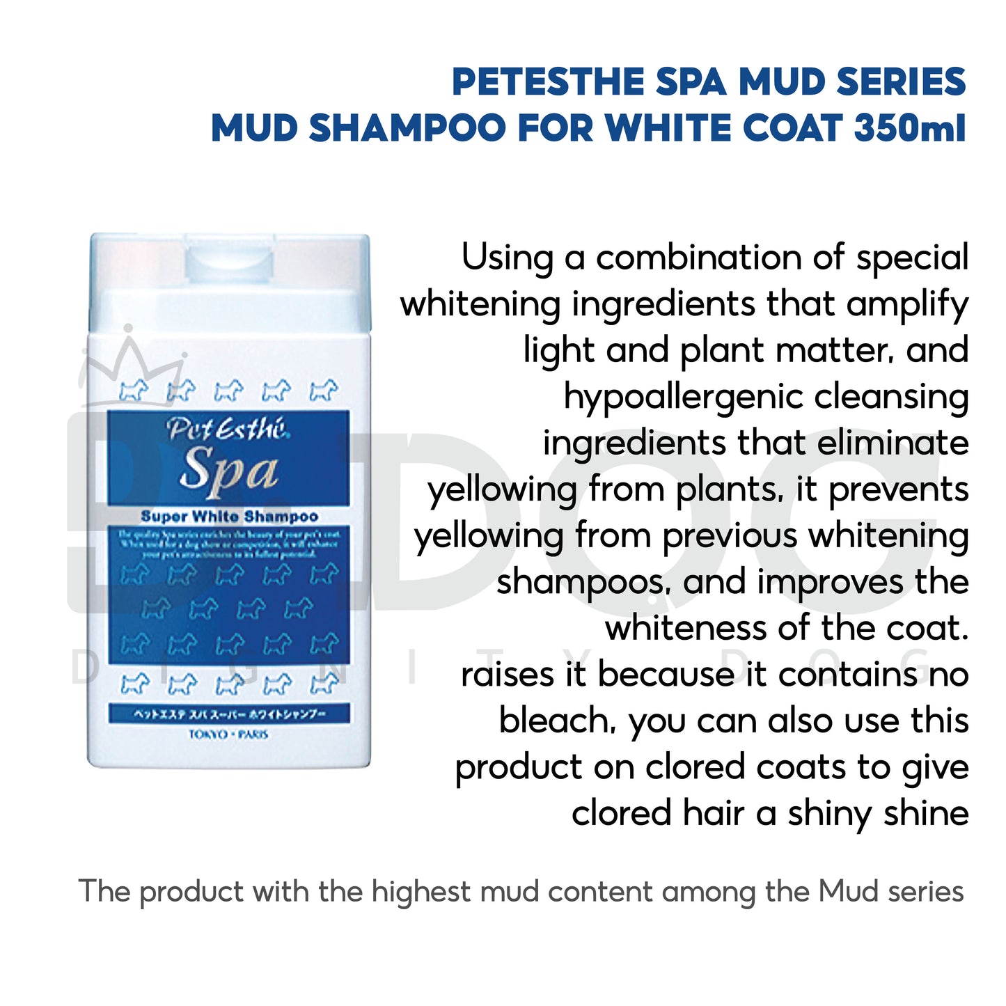 【 PET ESTHE 】350ml SPA MUD SERIES