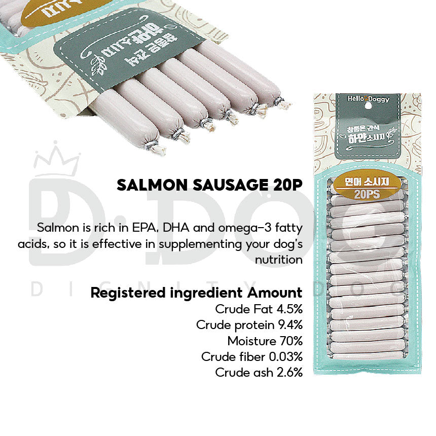 【 HELLO DOGGY 】MINI SAUSAGE 4 TYPES