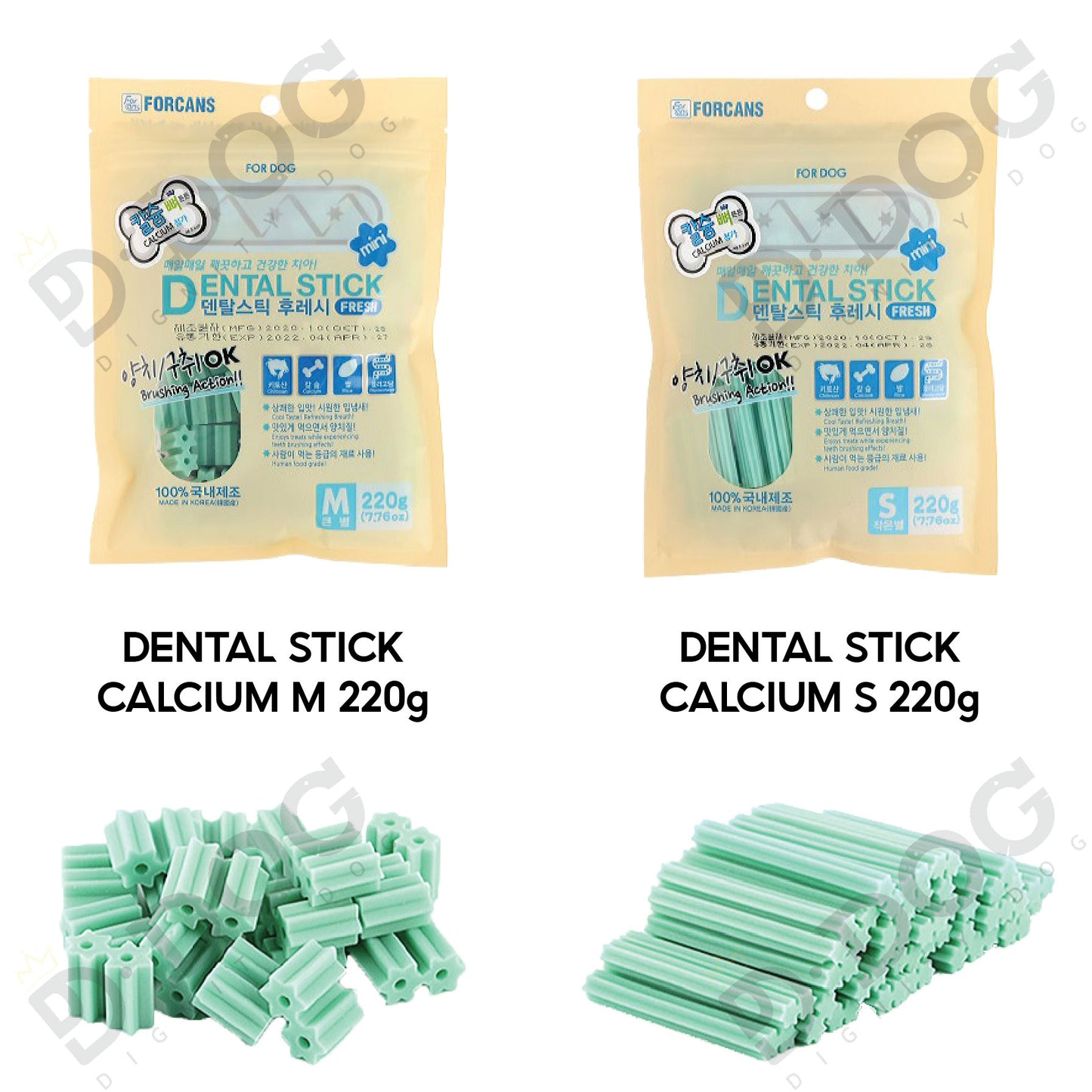 【 FORCANS 】 DENTAL STICK 9 types