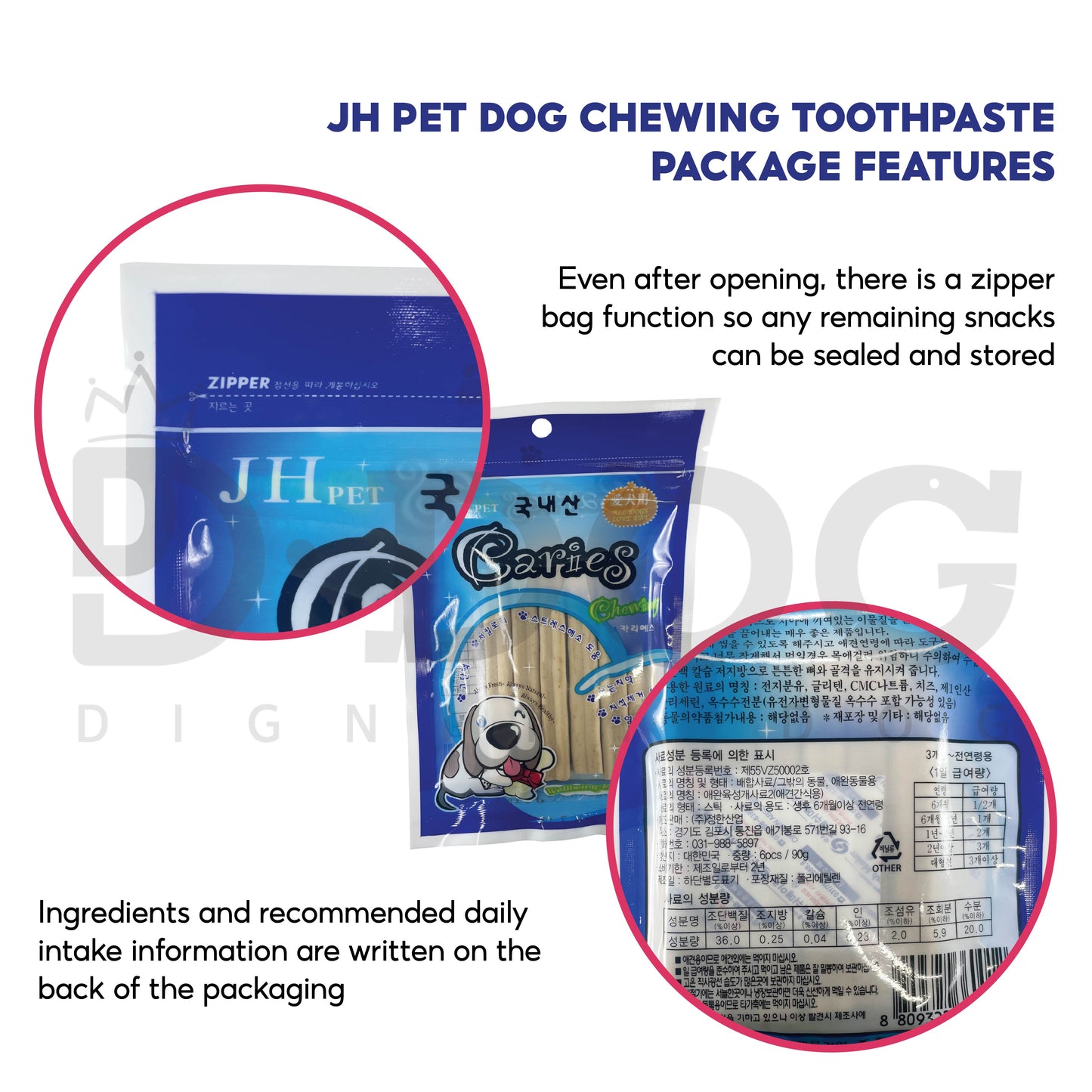 【 JH PET 】 CARIES 90g