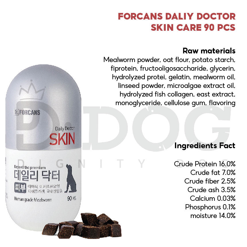 【 FORCANS 】90 TABLETS DAILY DOCTOR 4 TYPES