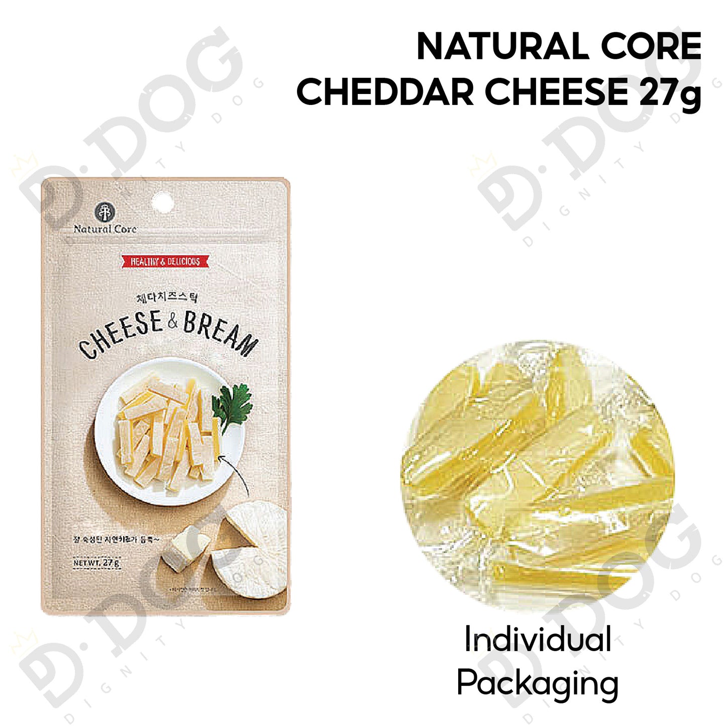 【 NATURAL CORE 】 CHEESE BREAM 27g