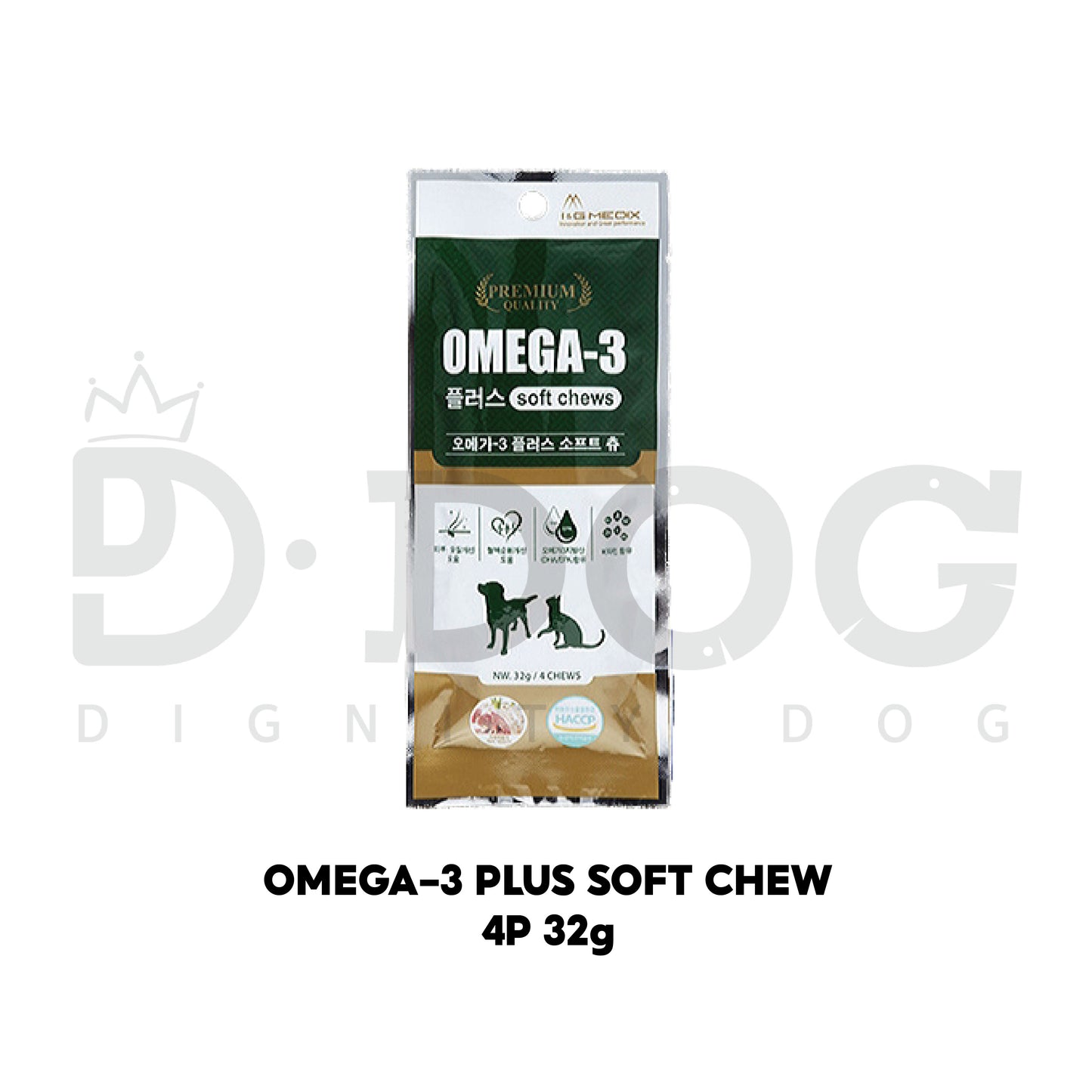 【 OMEGA-3 PLUS 】 SOFT CHEW 32g
