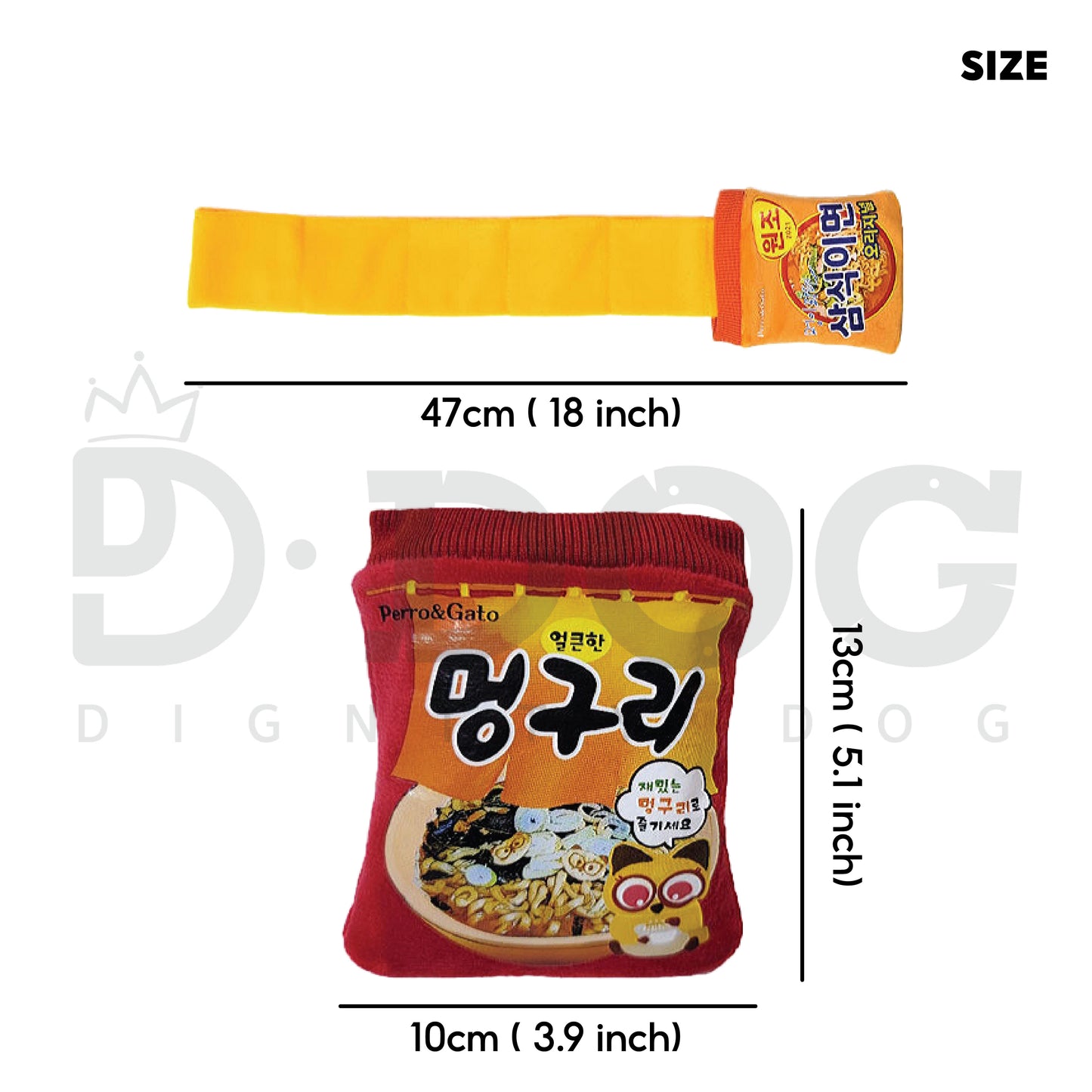 【 PERRO & GATO 】 SCENT TRAINING NOSE WORK RAMEN TOY