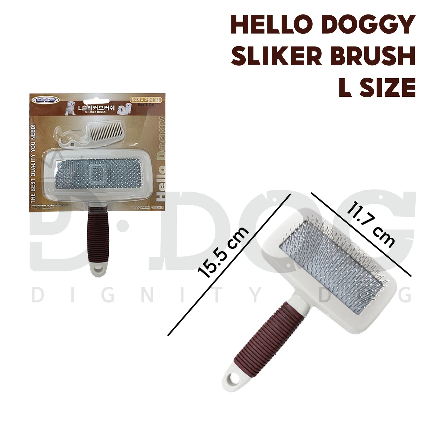 【 HELLO DOGGY 】 GROOMING BRUSH SERIES