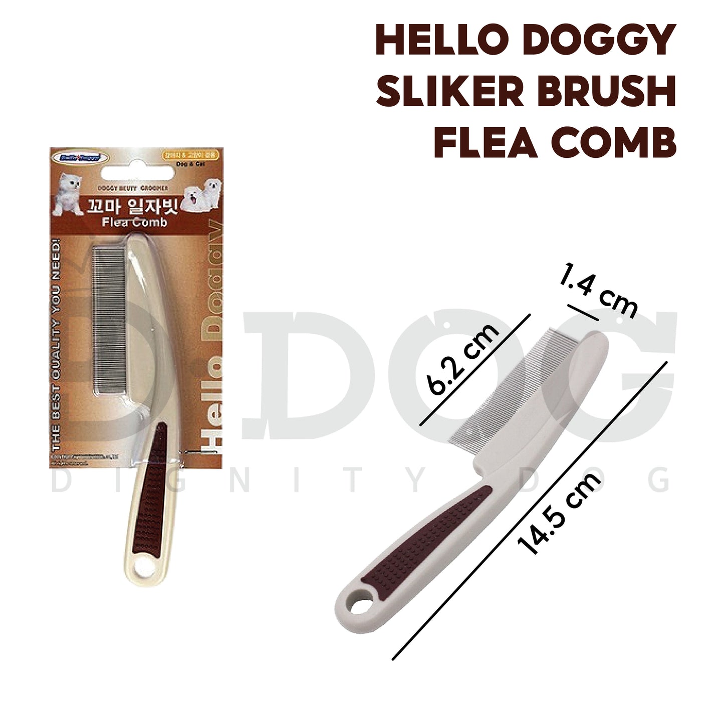 【 HELLO DOGGY 】 GROOMING BRUSH SERIES