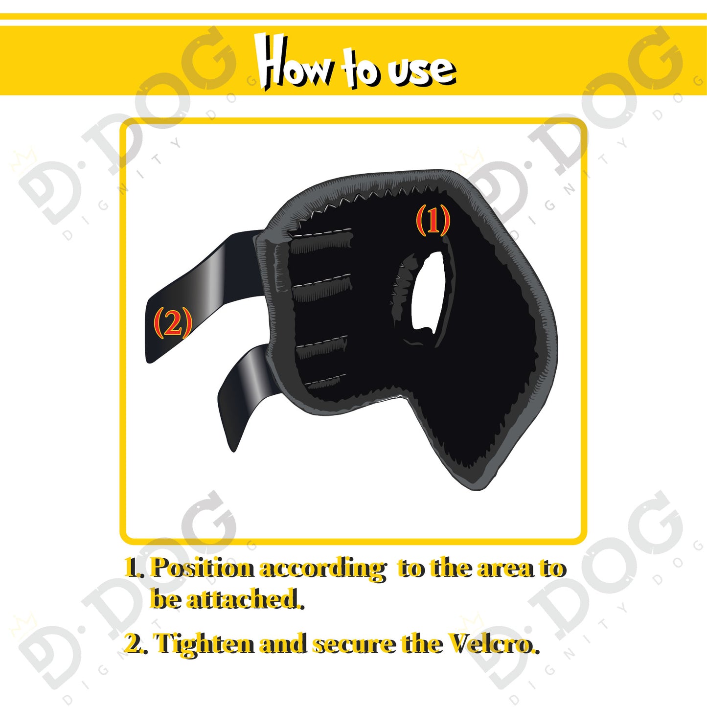 【 DIGNITYDOG 】 DOG PATELLA BRACE HOCK PROTECTOR