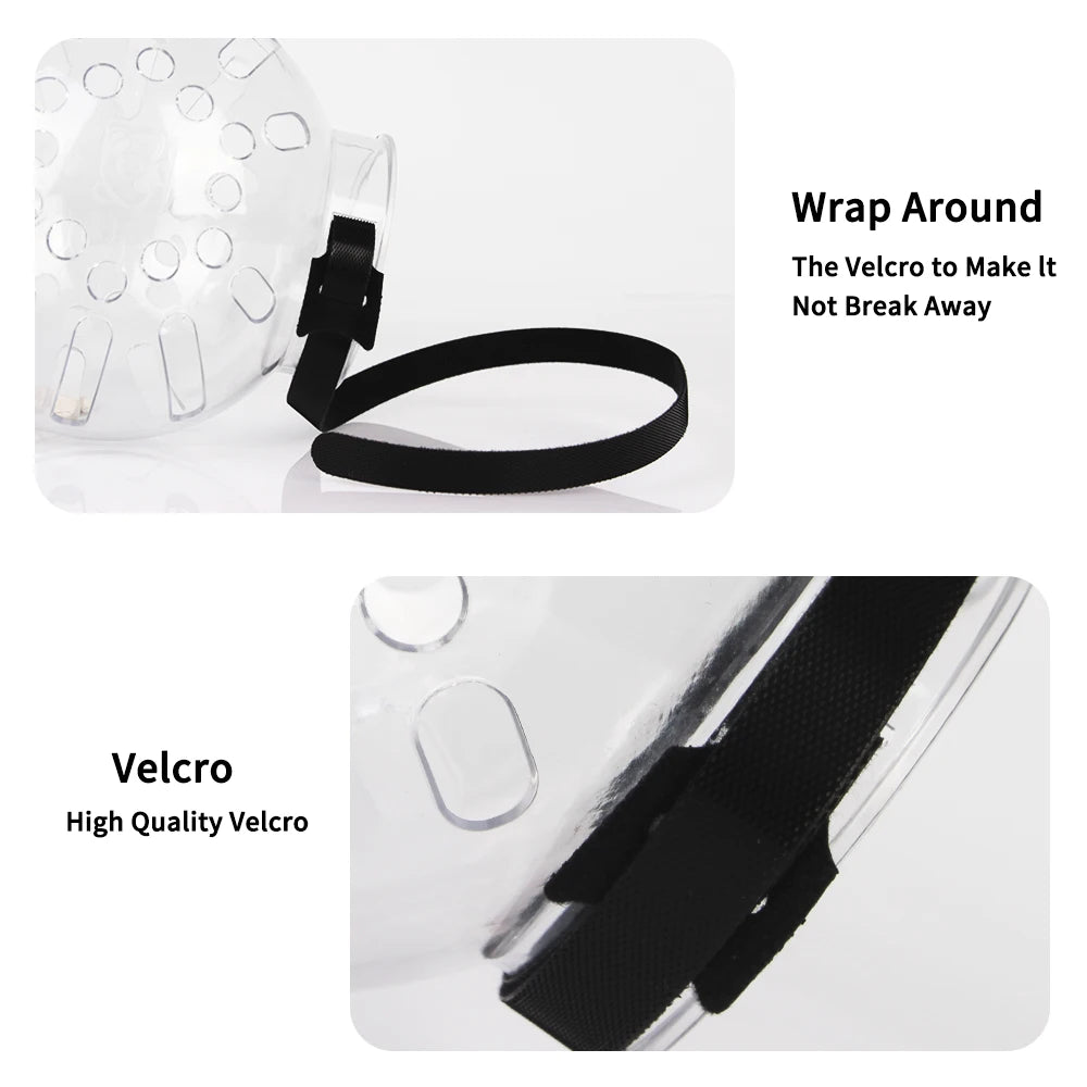 Cat Grooming Supplies Anti-Licking Anti-Bite Breathable Cat Muzzle Protective Space Hood Grooming Mask Bath Grooming