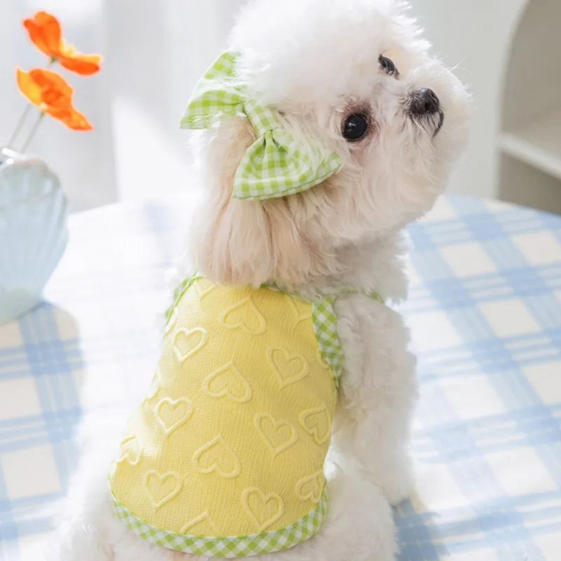 Summer Thin Dog Vest Breathable Dog Clothes for Small Dogs Chihuahua French Bulldog Clothing Puppy Clothes Cat Dog Accessories