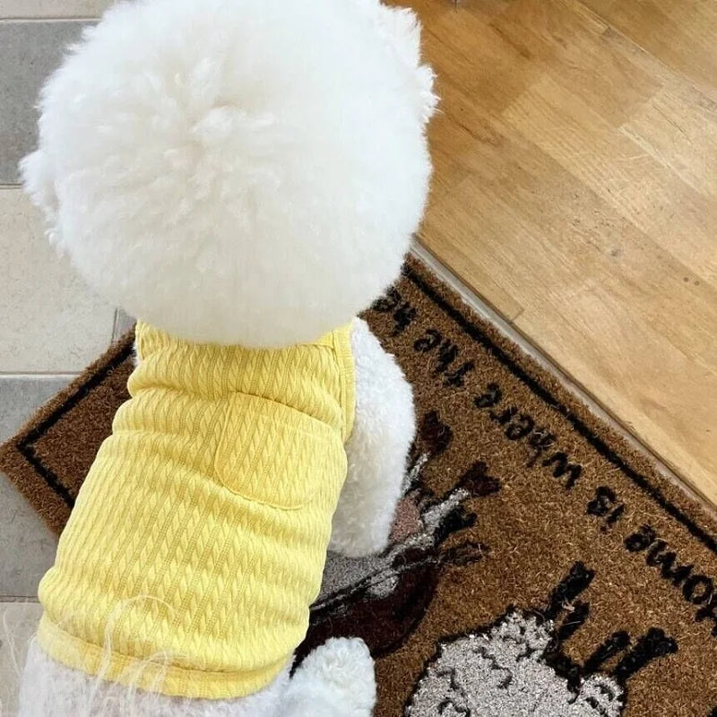 Summer Thin Dog Vest Breathable Dog Clothes for Small Dogs Chihuahua French Bulldog Clothing Puppy Clothes Cat Dog Accessories