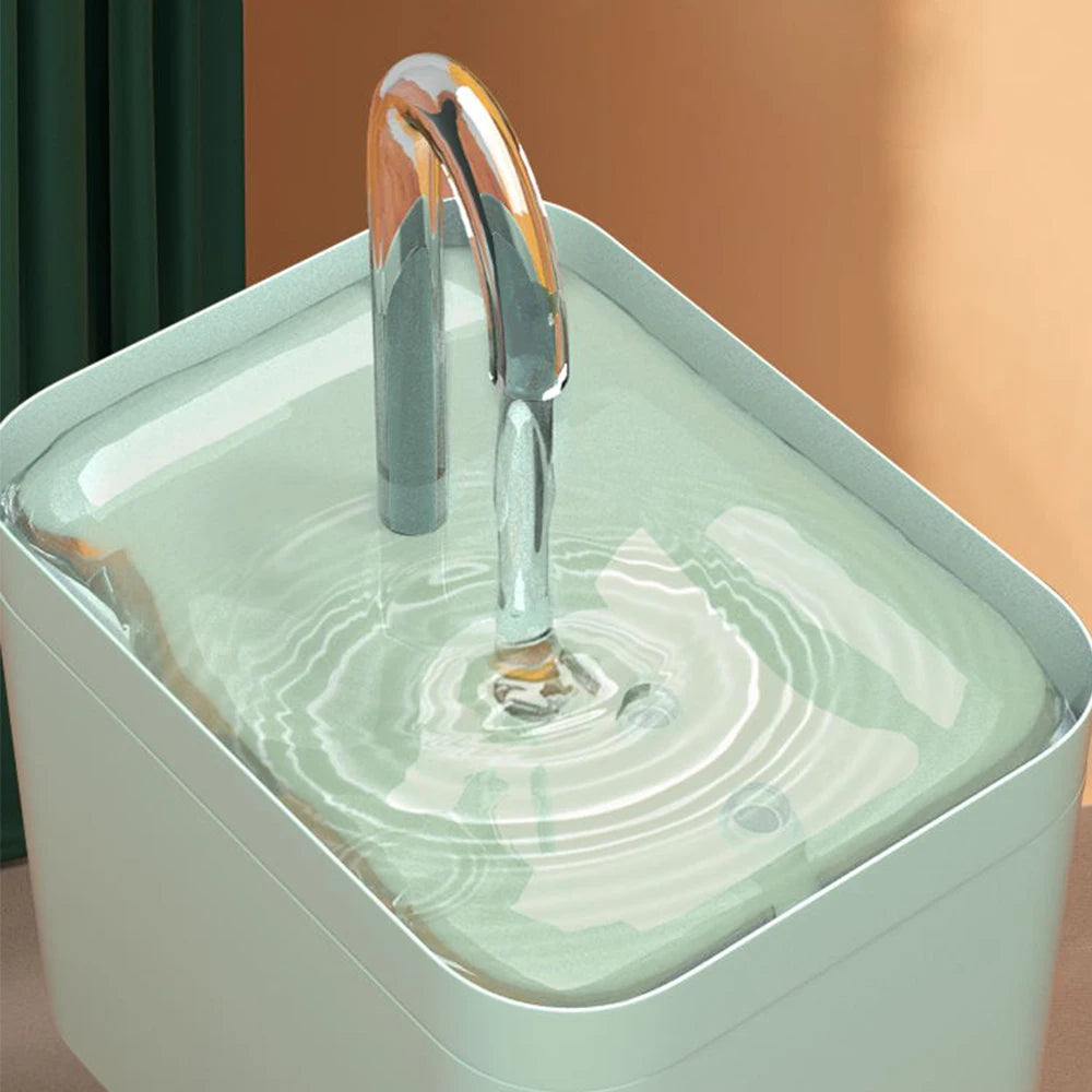 Pet Water Fountain Automatic Circulating Water Dispenser for Dogs & Cats (1.5L Ultra-Quiet Pump)