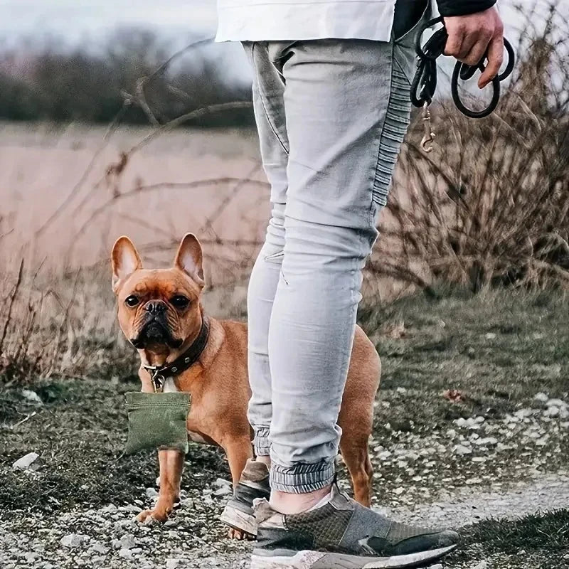 Dog Training Snack Bag Outdoor Travel Dog Food Storage Container Treat Pouch Portable Food Dispenser Bag Durable Pet Accessories