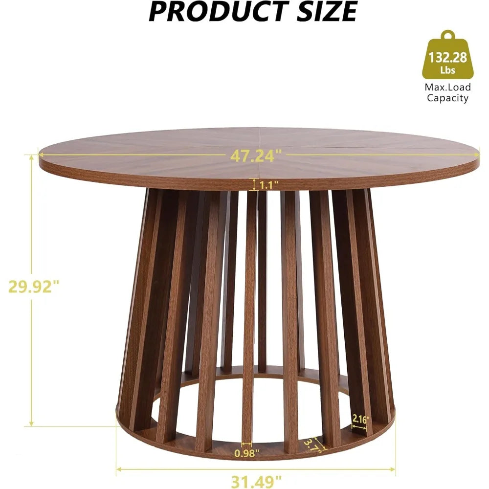 Cozy Farmhouse Round Table