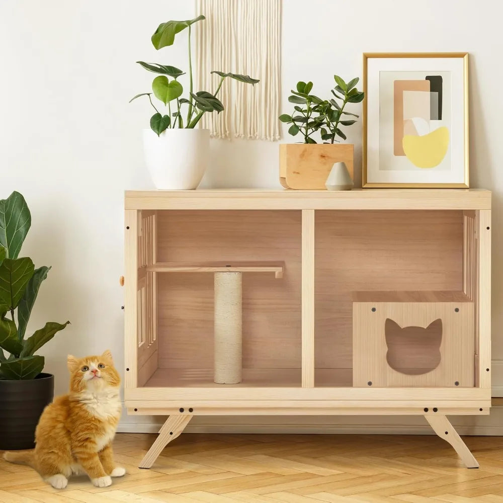Luxury TV Cat Villa