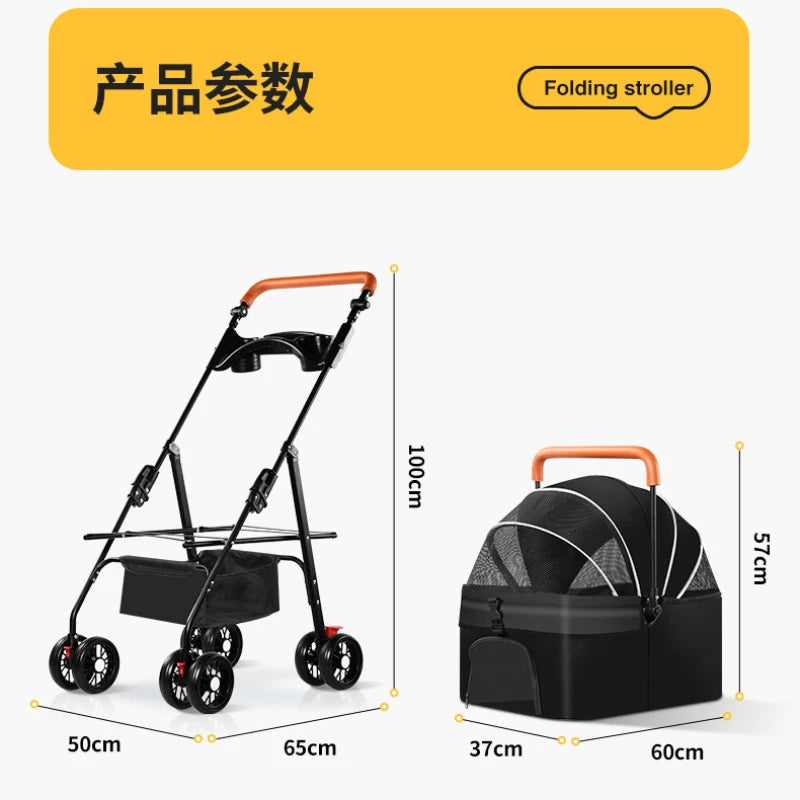Easy Stroll Pet Cart