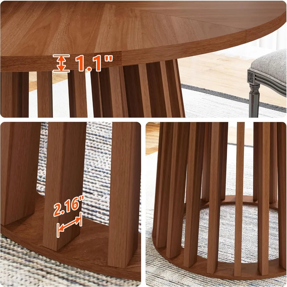 Cozy Farmhouse Round Table