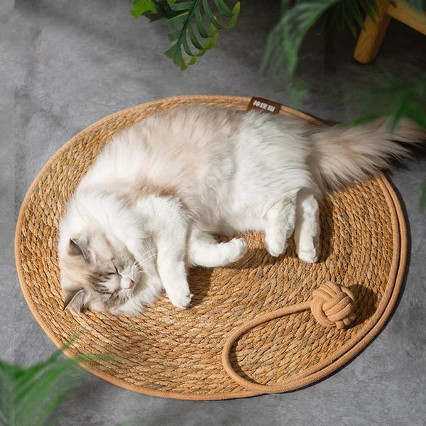 Rattan Cat Scratch Mat
