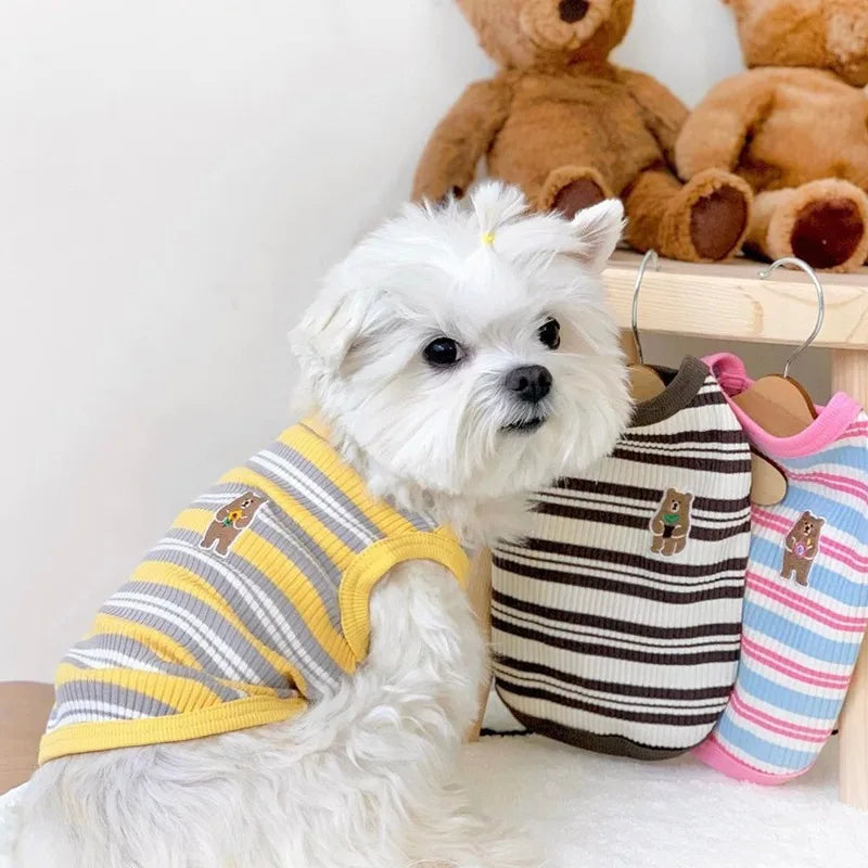 Stylish Stripe Dog Vest