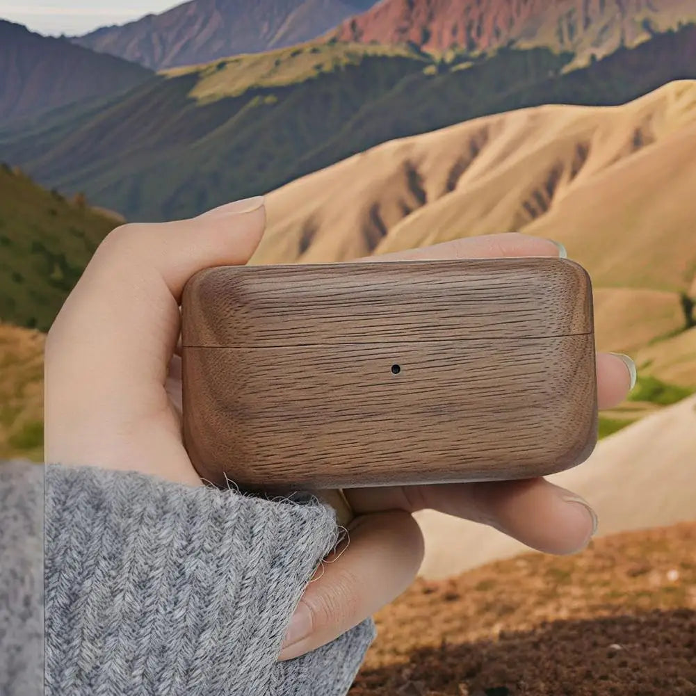 Walnut Headphone Case Cover