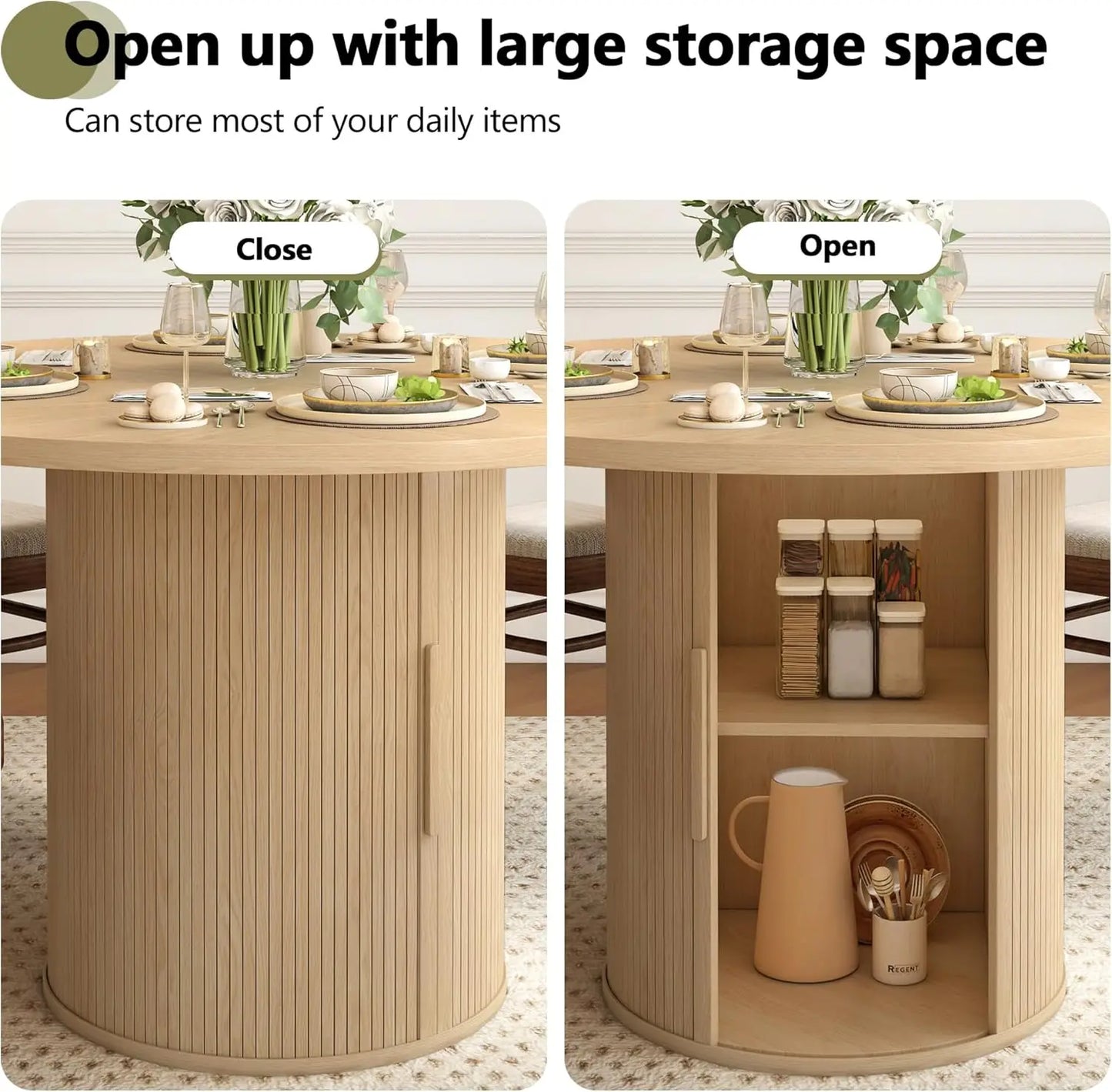 Smart Round Dining Table