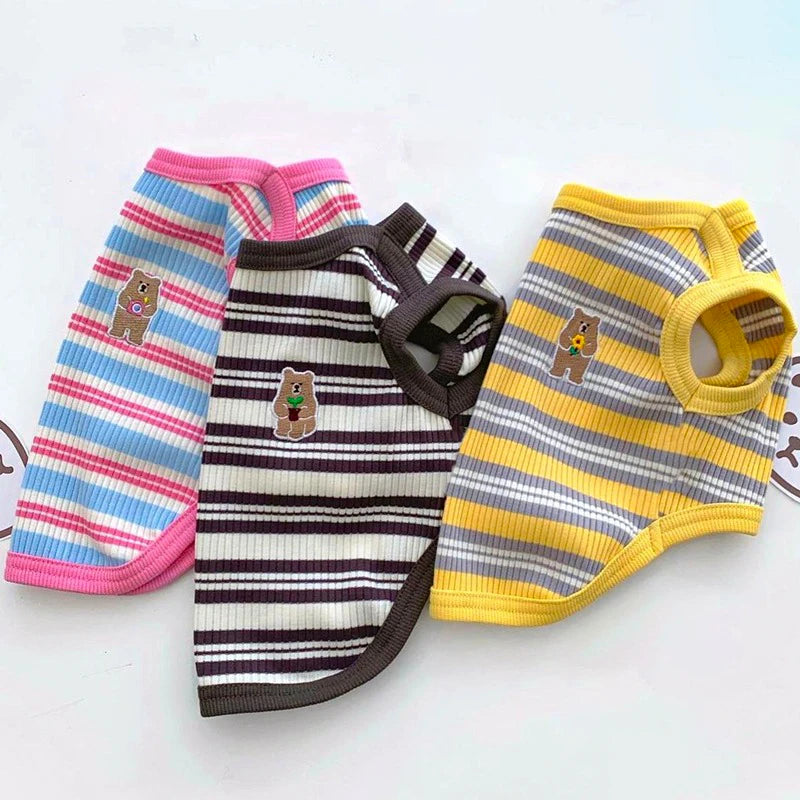 Stylish Stripe Dog Vest