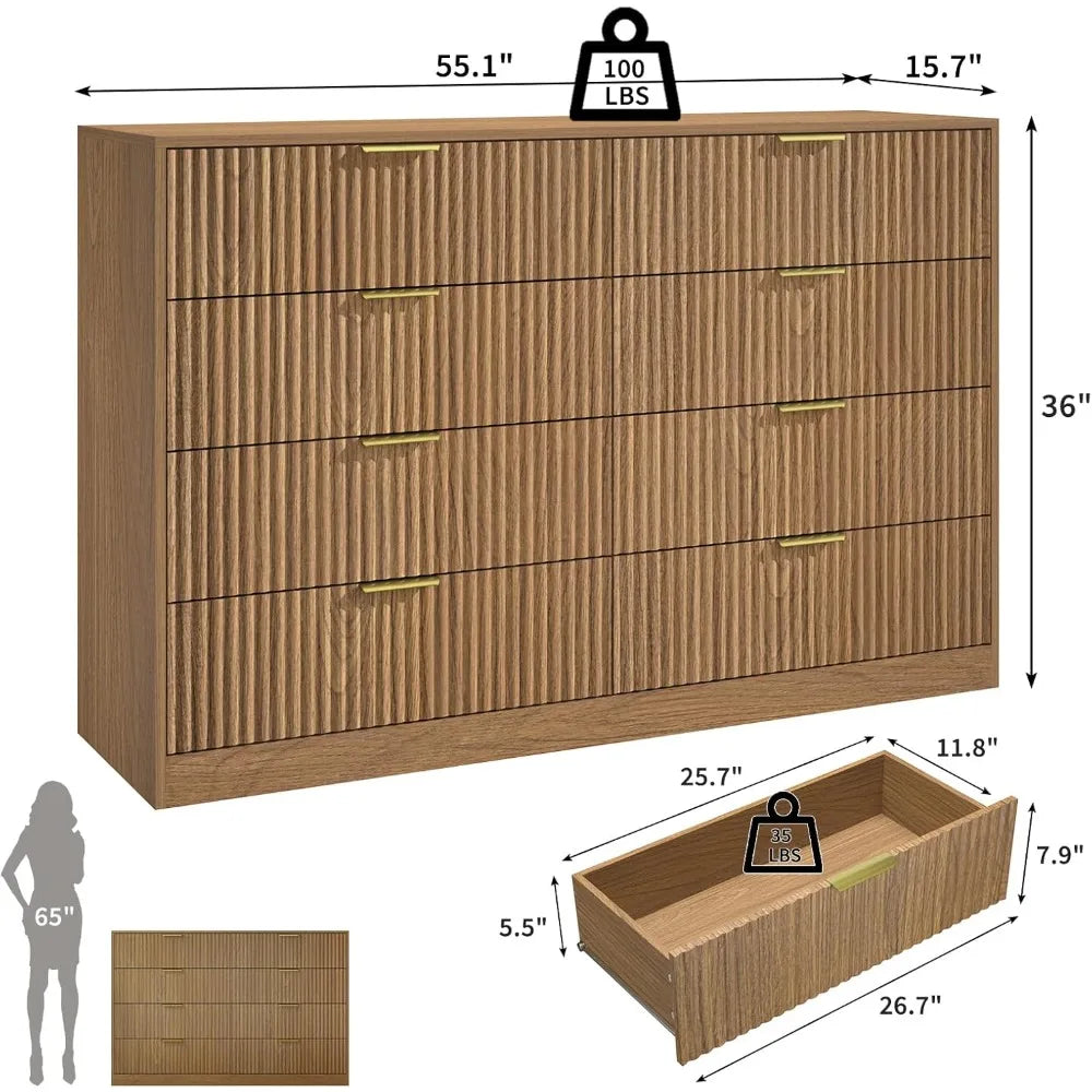 Sleek Storage Dresser