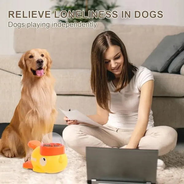 Quack & Snack Dog Feeder