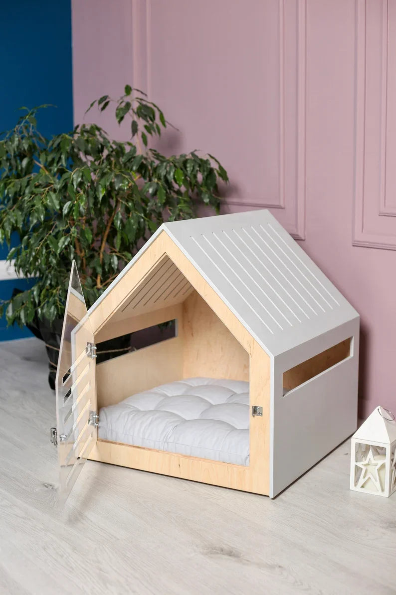 Chic Wooden Pet House
