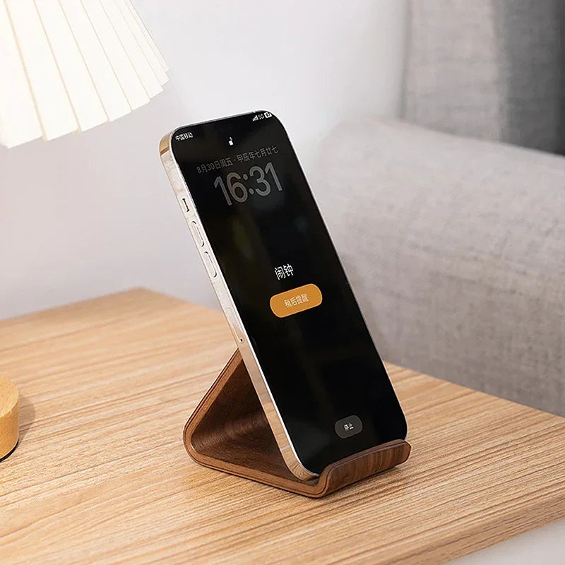 Solid Wood Phone Stand