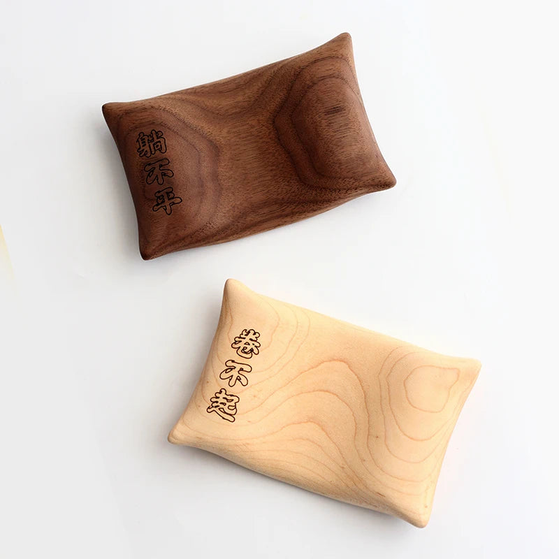 Elegant Wood Wrist Pillow