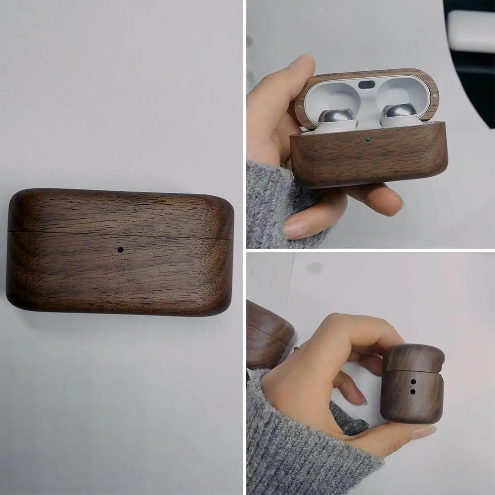 Walnut Headphone Case Cover
