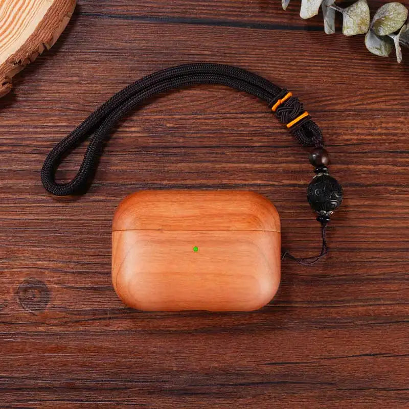 Stylish Wooden AirPods Case