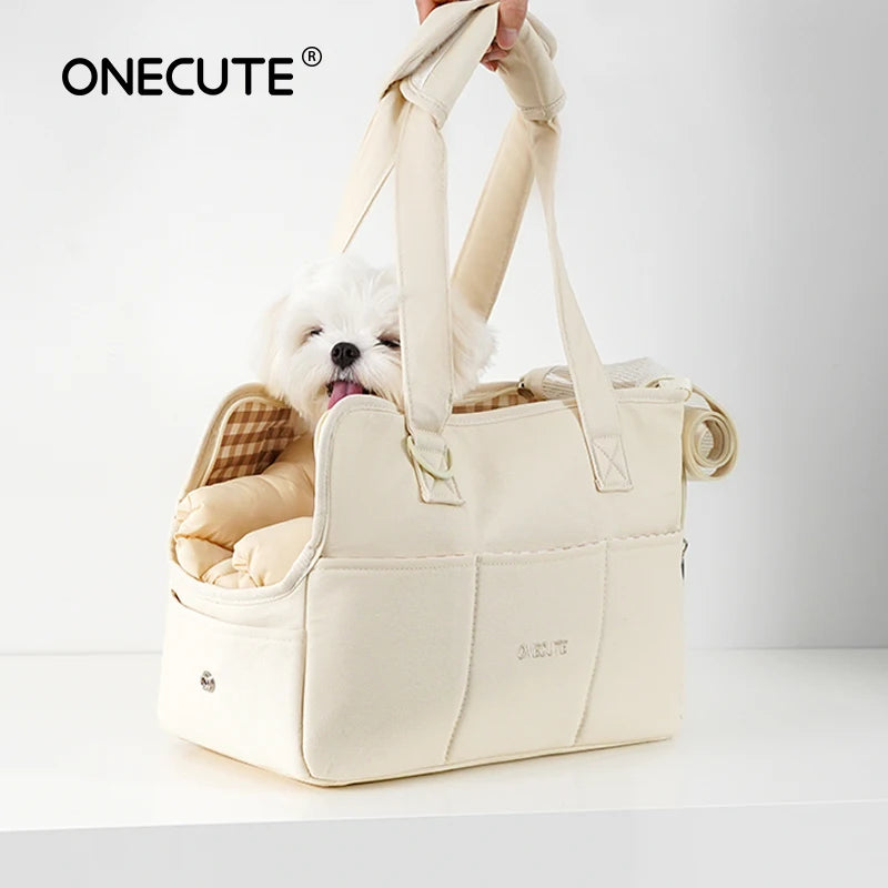 Chic Pet Carrier Handbag