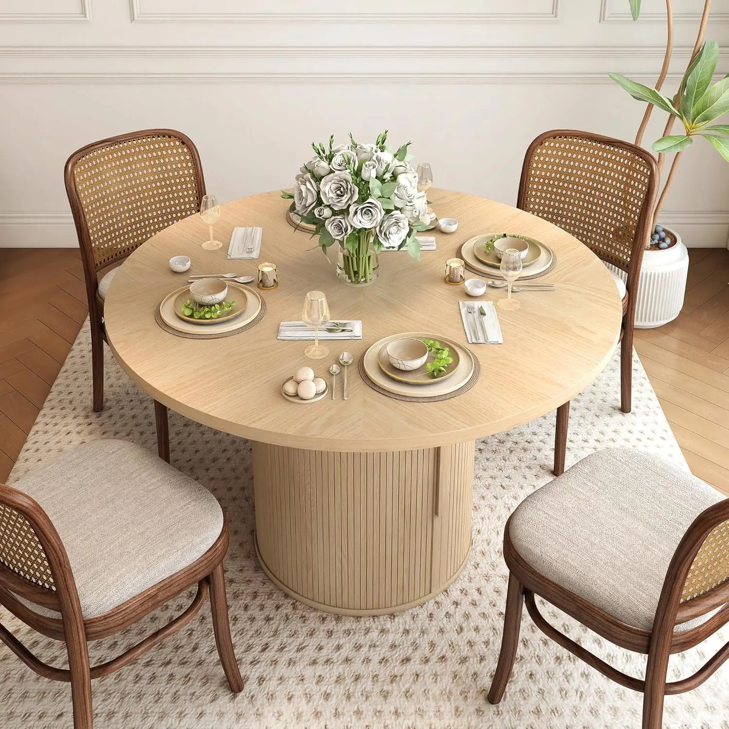 Smart Round Dining Table
