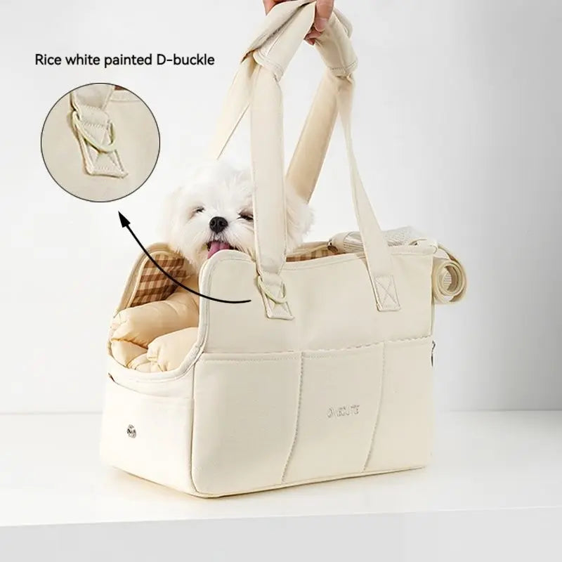 Chic Pet Carrier Handbag