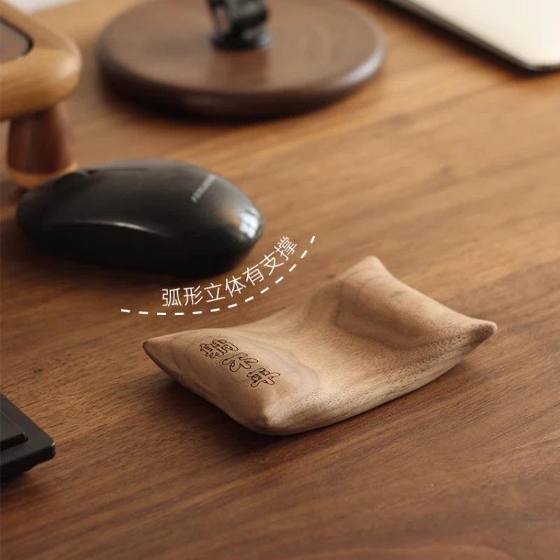 Elegant Wood Wrist Pillow