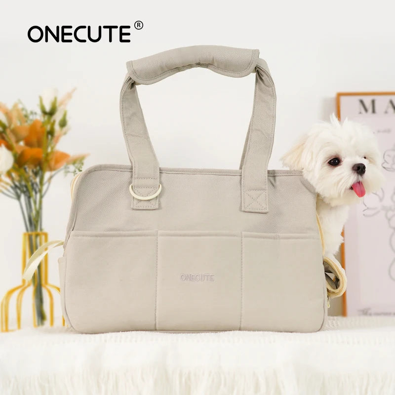 Chic Pet Carrier Handbag