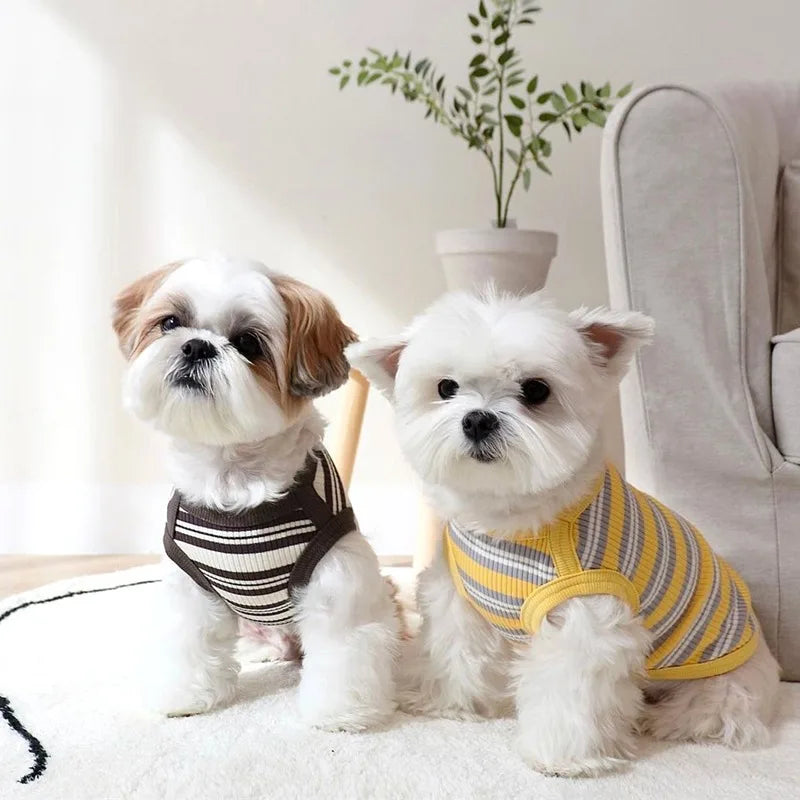 Stylish Stripe Dog Vest