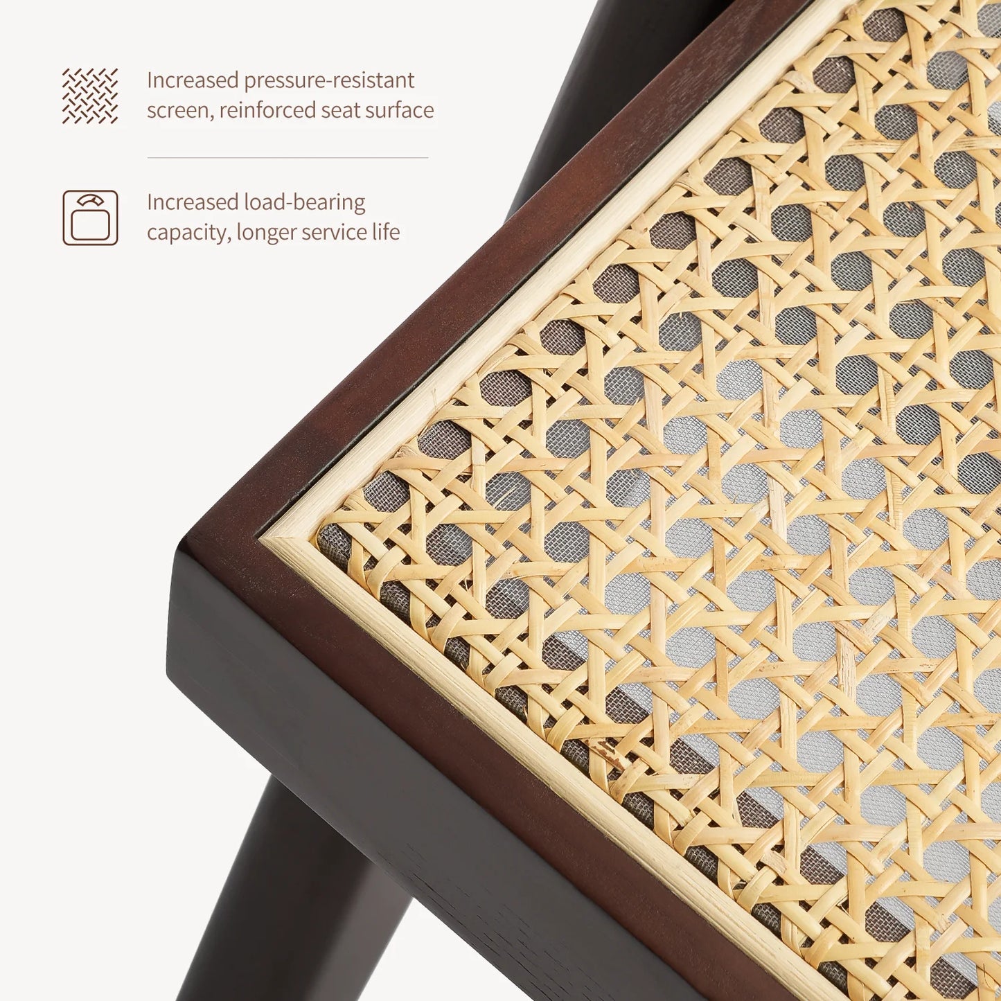 Chic Rattan Dining Chair