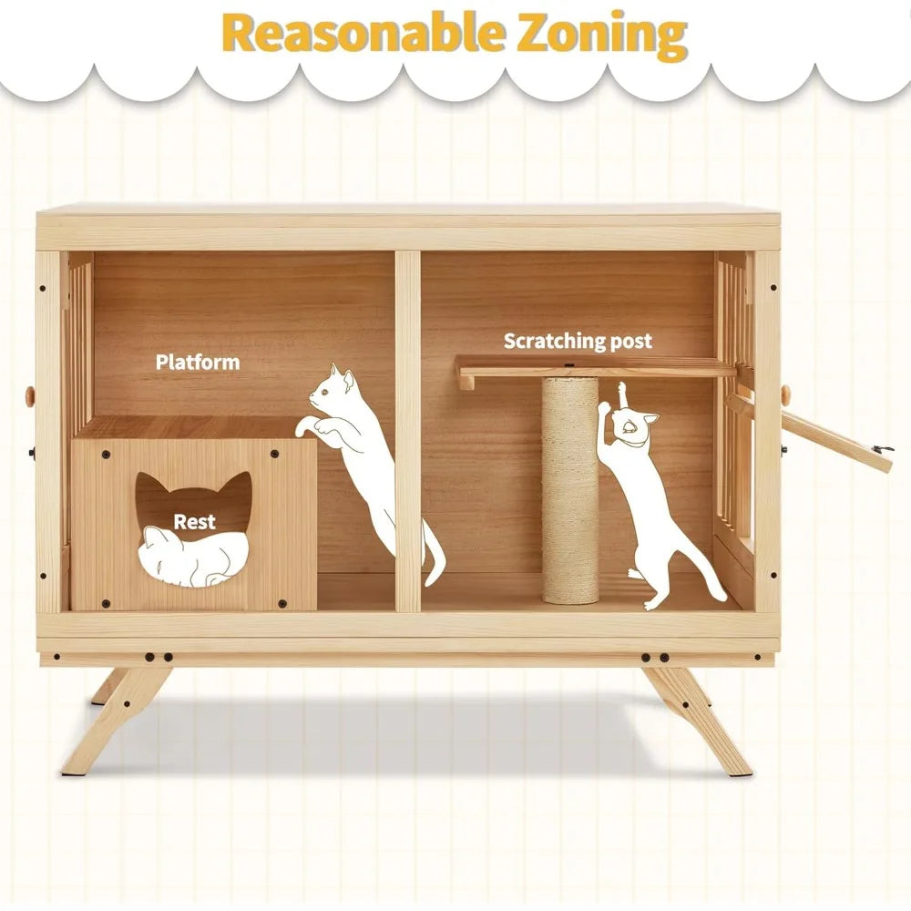 Luxury TV Cat Villa