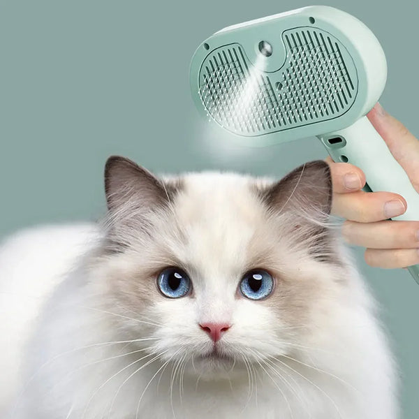 Pet-Friendly Grooming Mist Comb