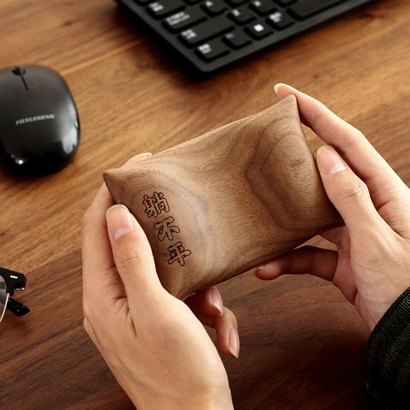 Elegant Wood Wrist Pillow