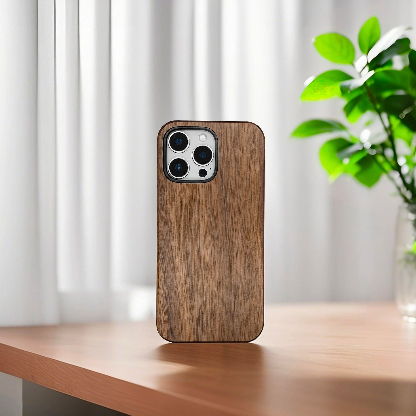 Chic Walnut iPhone Case