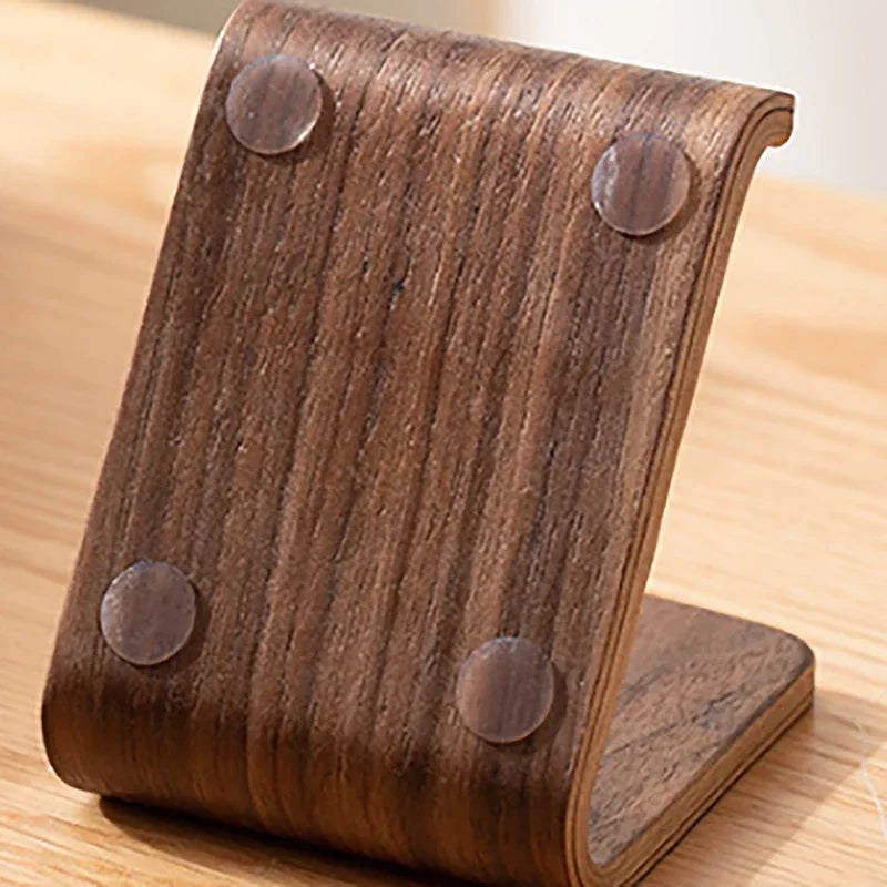 Solid Wood Phone Stand