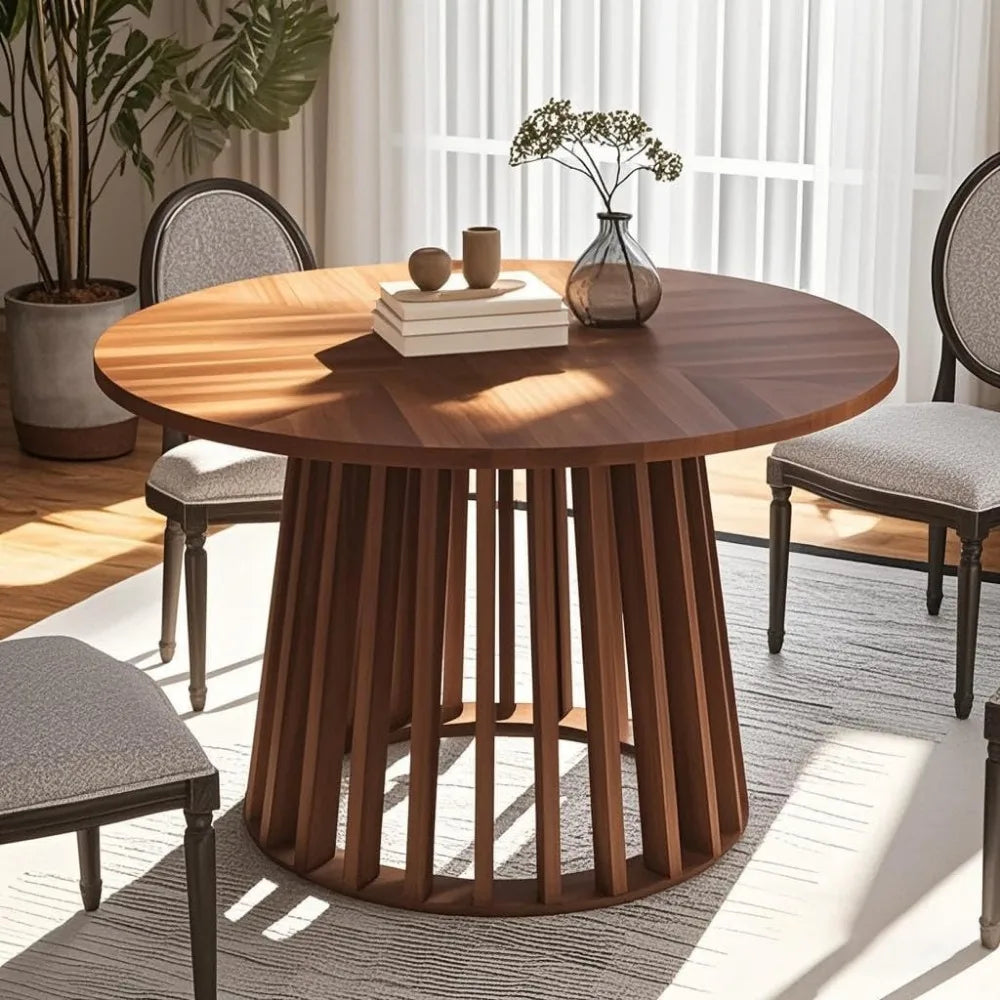 Cozy Farmhouse Round Table