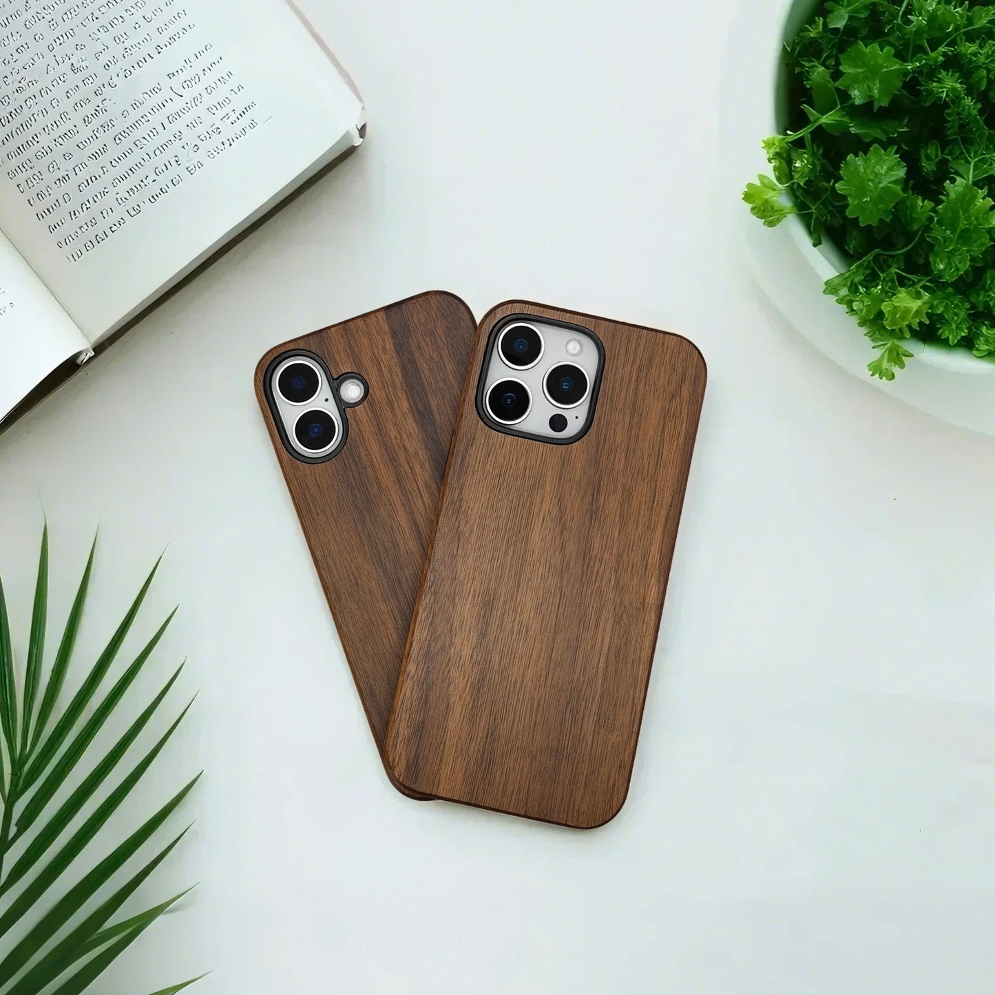 Chic Walnut iPhone Case