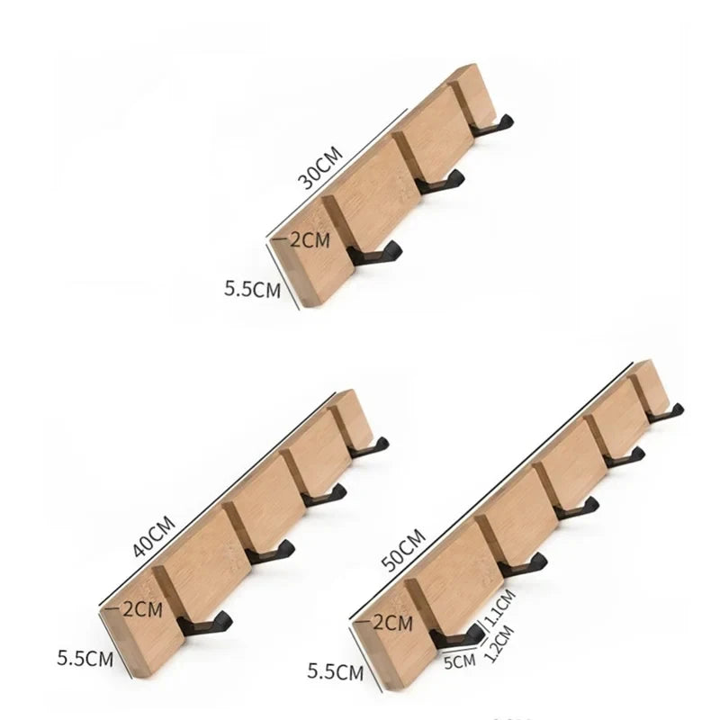 Bamboo Wall Key Hanger