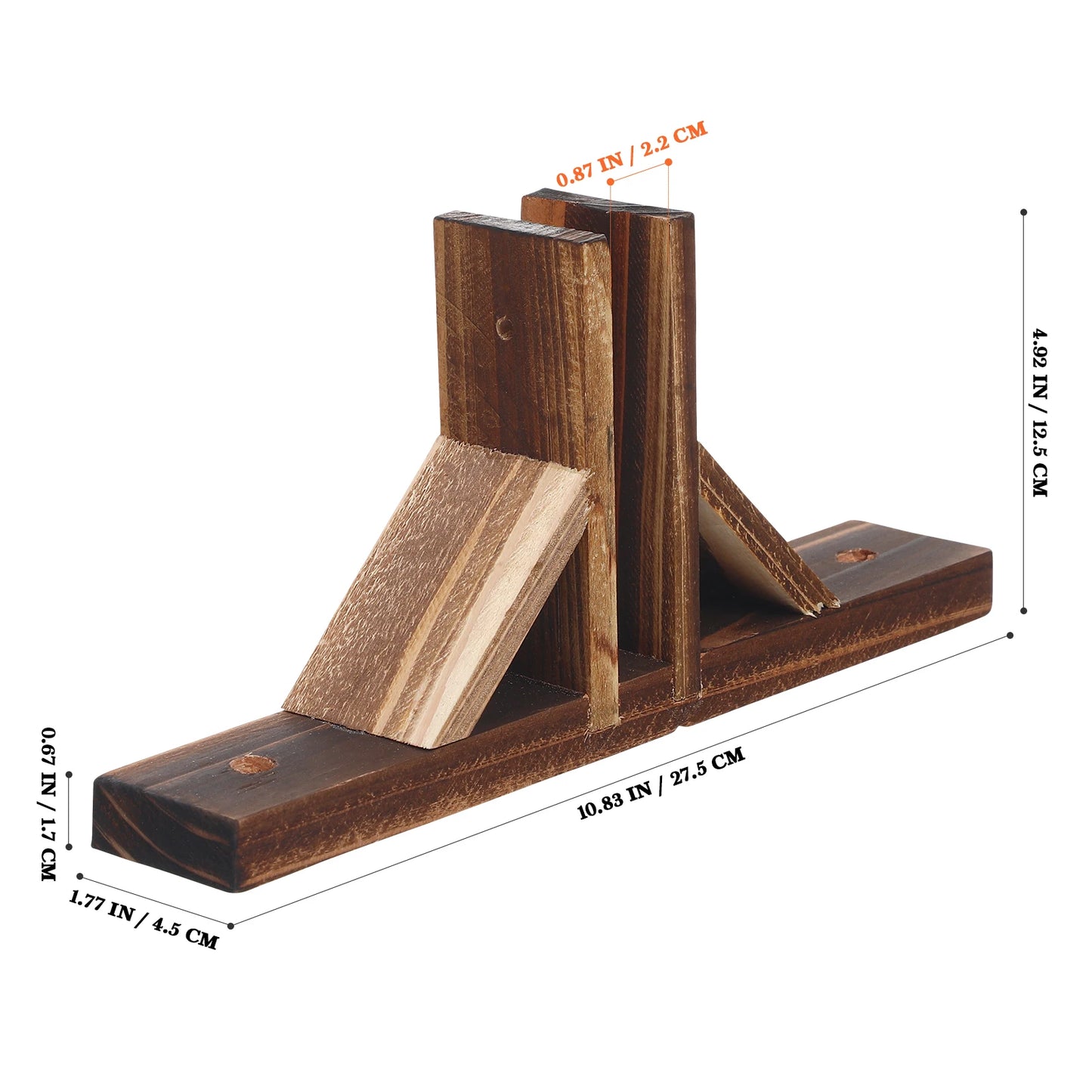 Wooden Garden Fence Supports